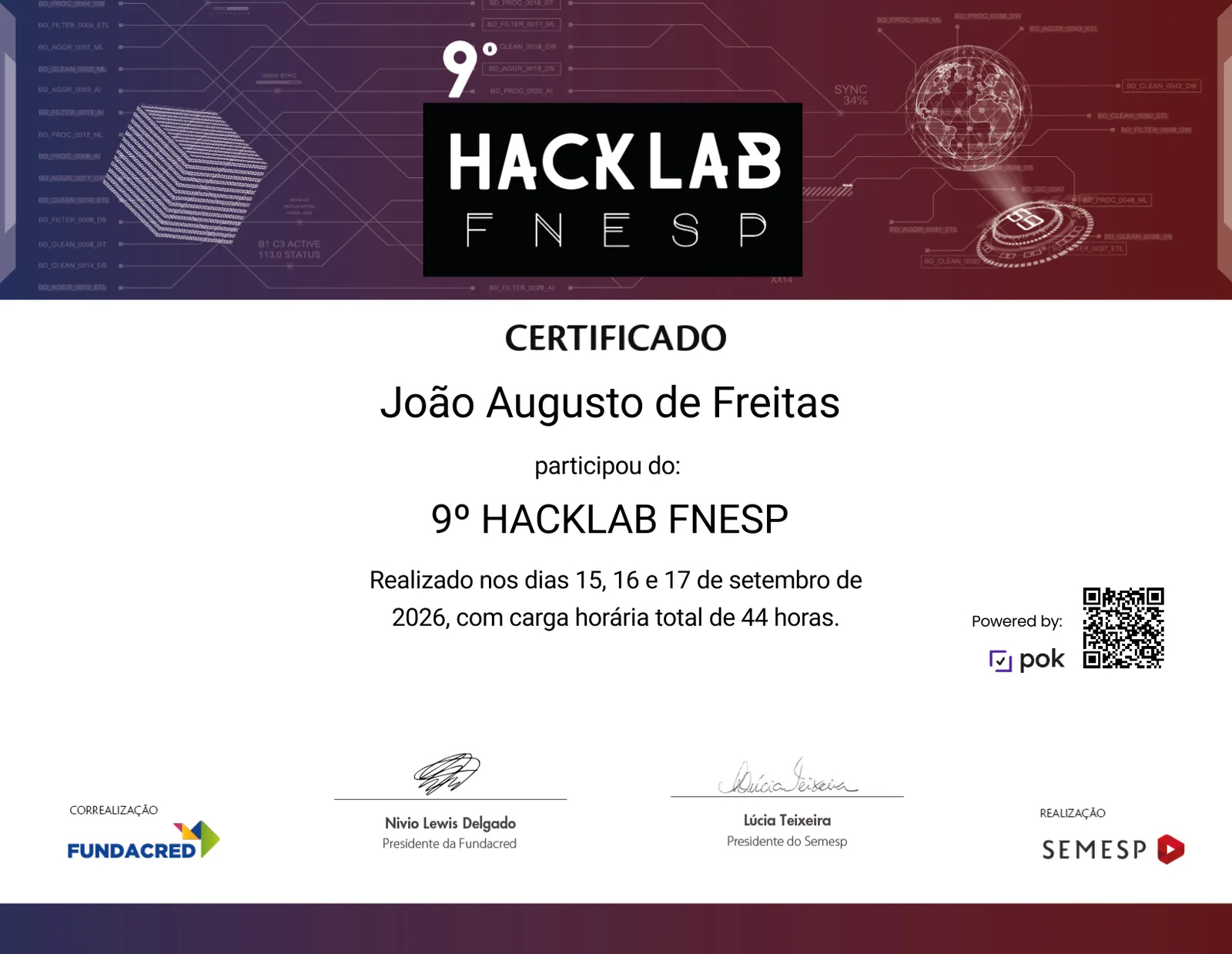 9º HACKLAB FNESP