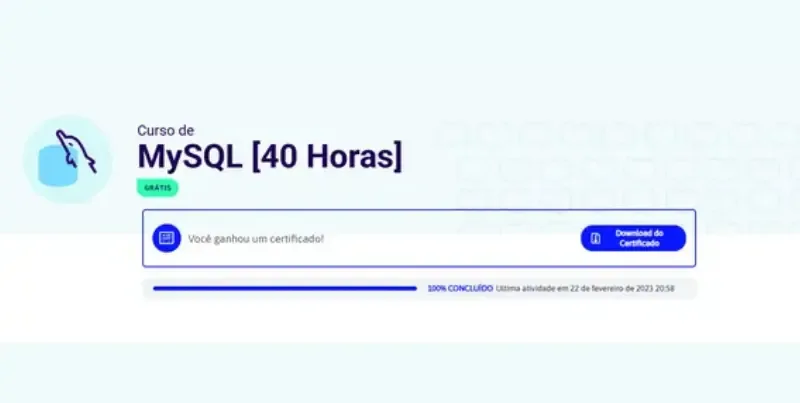 Curso de MySQL (Banco de Dados Relacional)